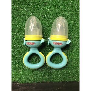 Nuby Twist n' Feed First Soft Foods Feeder For Age 10+ Months BPA Free 2 Pack